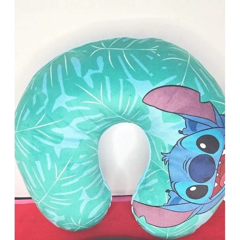 Disney Lilo & Stitch‎ Stitch Blue Neck Travel Pillow Kid's New Plane Vacation